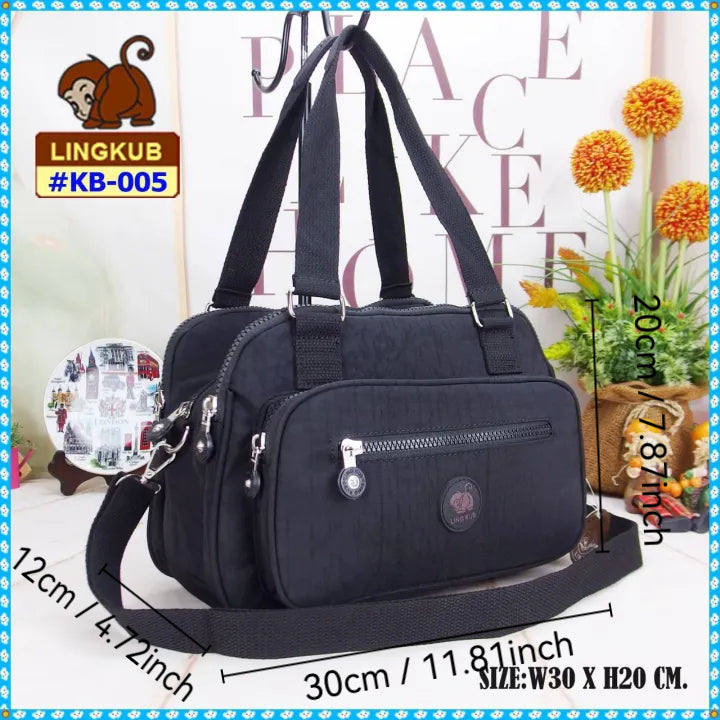 LING KUB KB-005 Nylon Shoulder Bag