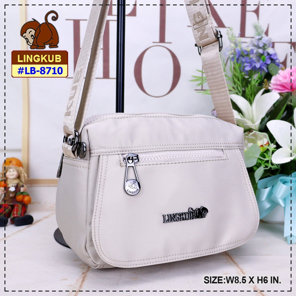LING KUB LB-8710 Small Crossbody / Hand Bag