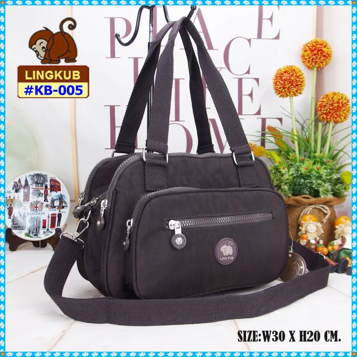 LING KUB KB-005 Nylon Shoulder Bag