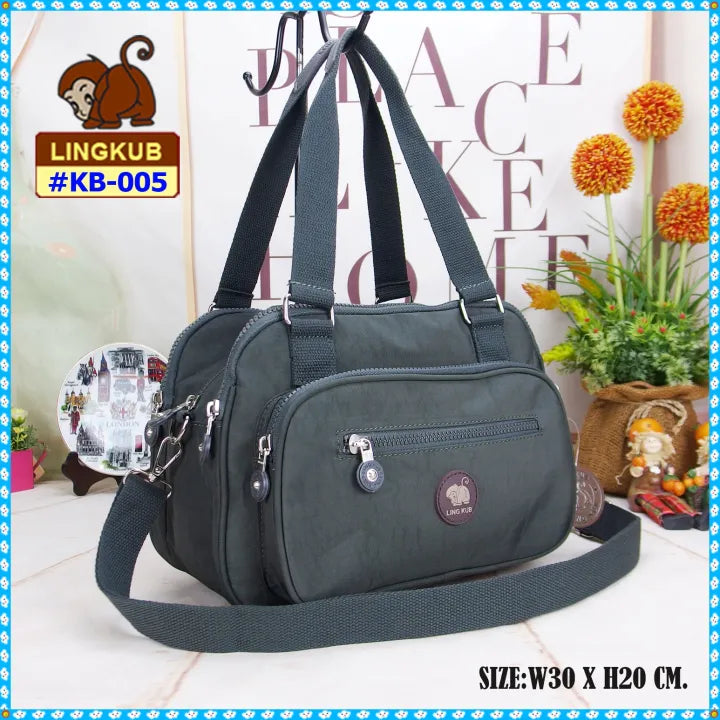 LING KUB KB-005 Nylon Shoulder Bag