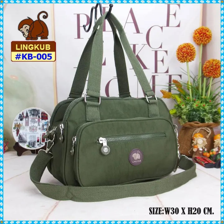 LING KUB KB-005 Nylon Shoulder Bag