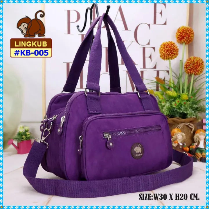 LING KUB KB-005 Nylon Shoulder Bag