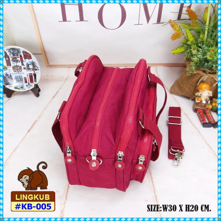 LING KUB KB-005 Nylon Shoulder Bag