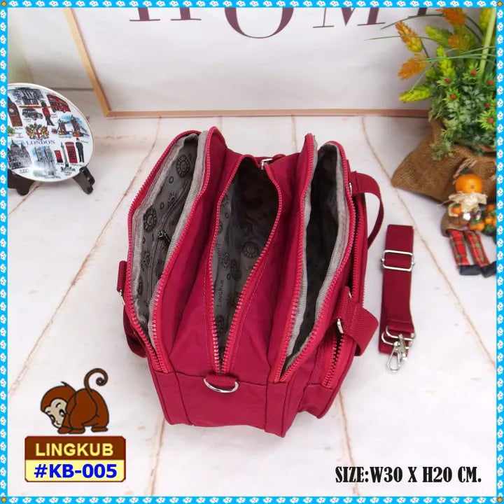 LING KUB KB-005 Nylon Shoulder Bag