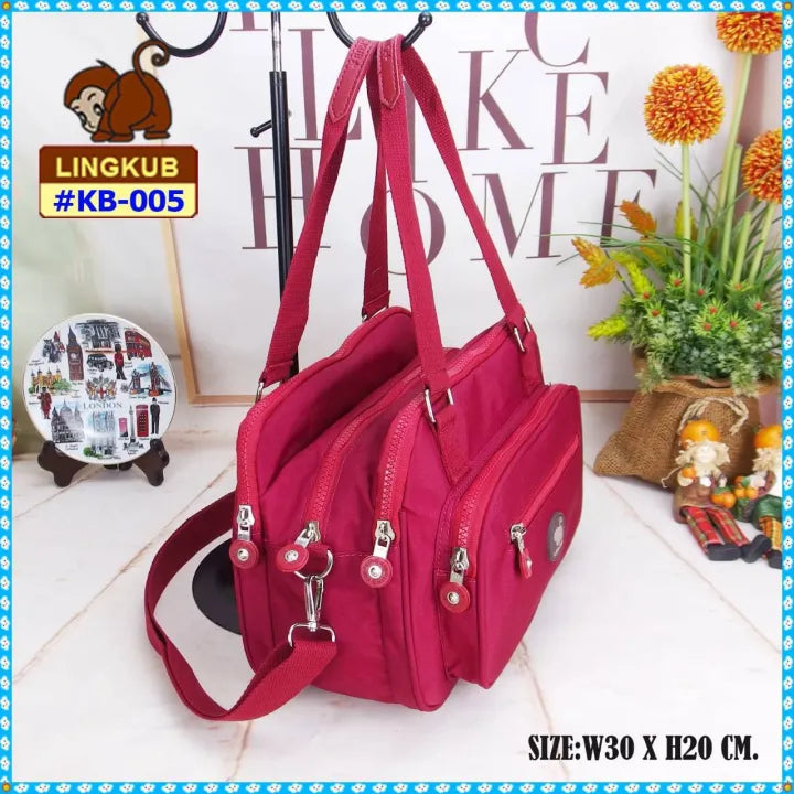 LING KUB KB-005 Nylon Shoulder Bag