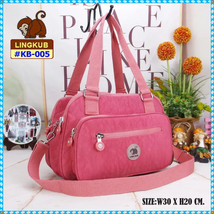 LING KUB KB-005 Nylon Shoulder Bag